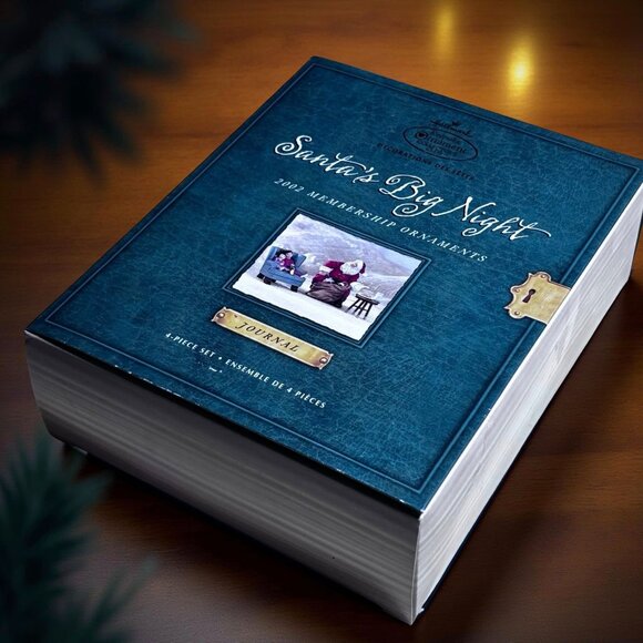 Hallmark Other - Hallmark Keepsake 2002 “Santa’s Big Night” – KOC Club 4-Piece Set (QXC2002) with